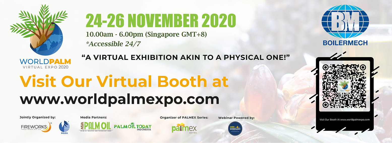 24-26 November 2020, World Palm Virtual Expo 2020. www.worldpalmexpo.com